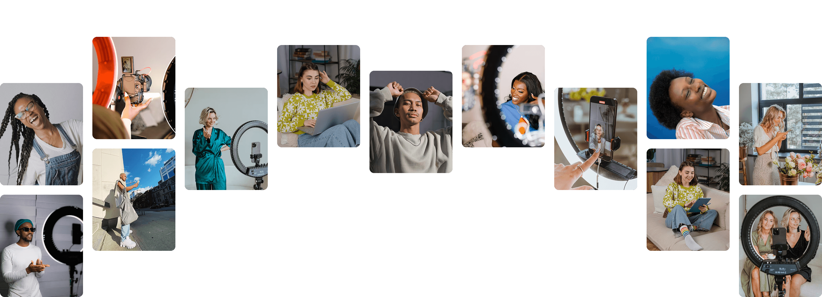 Creator collage